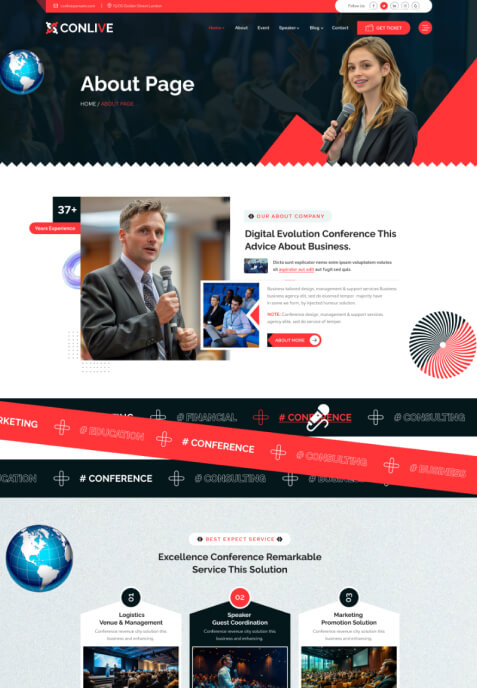 conlive Inner Page