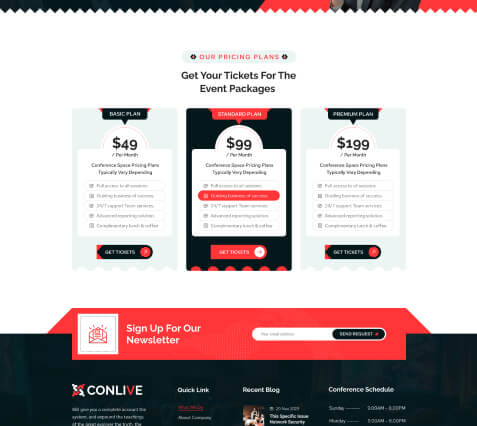 conlive Inner Page