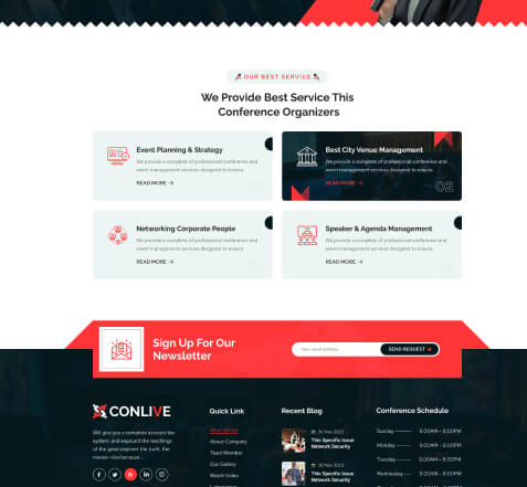 conlive Inner Page