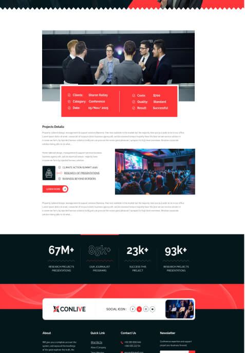conlive Inner Page