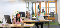 coworking people