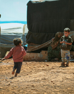 Bringing light to the darkness in Syria.