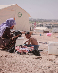 Bringing light to the darkness in Syria.